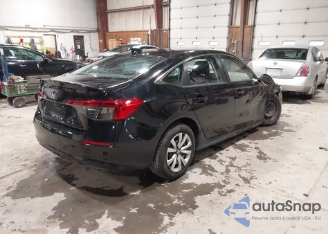 2022 Honda Civic Lx из США, поврежденный, VIN 2HGFE2F29NH507435